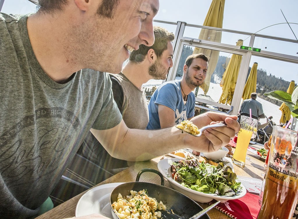 Leckere Österreichische-Köstlichkeiten im Restaurant Dampfkessel