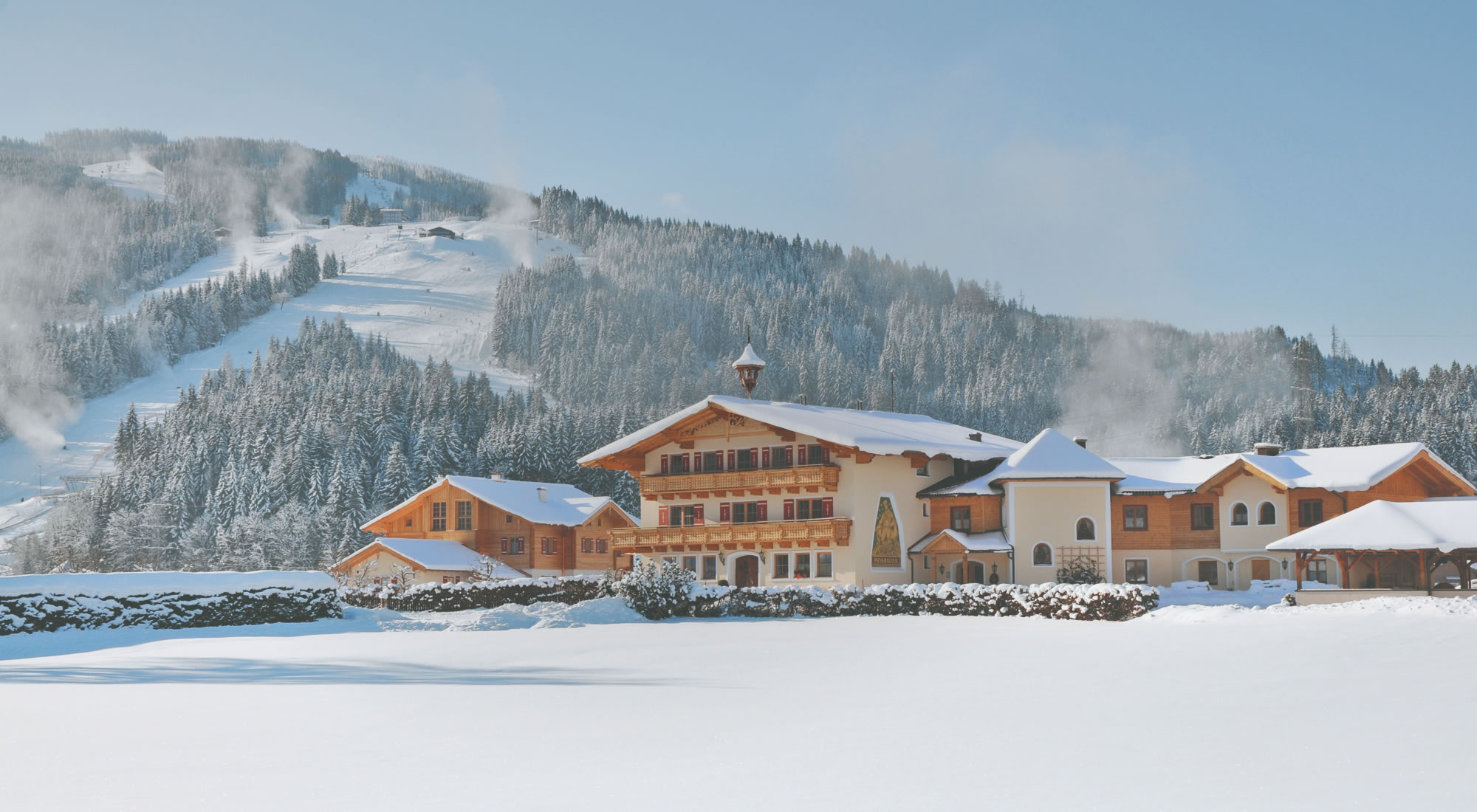 Appartement Moabauer in Flachau direkt neben der Piste