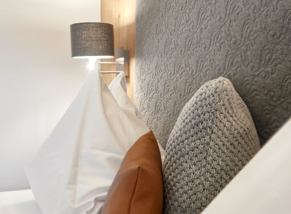 Detailfoto eines Kissens in den Appartements