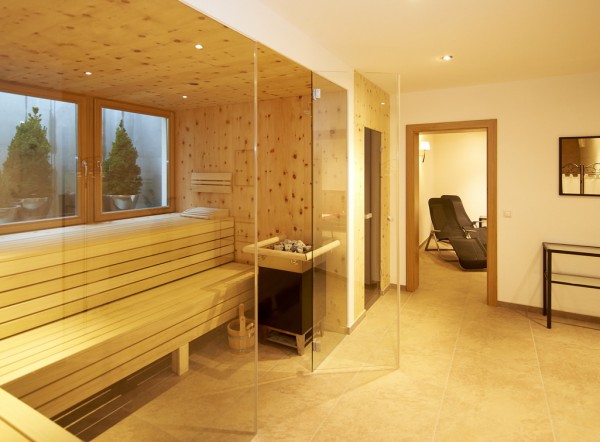 Sauna & Infrarotkabine im Moabauer