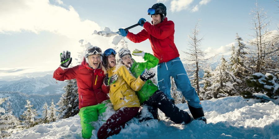 Winterurlaub mit Freunden in Flachau © Flachau Tourismus
