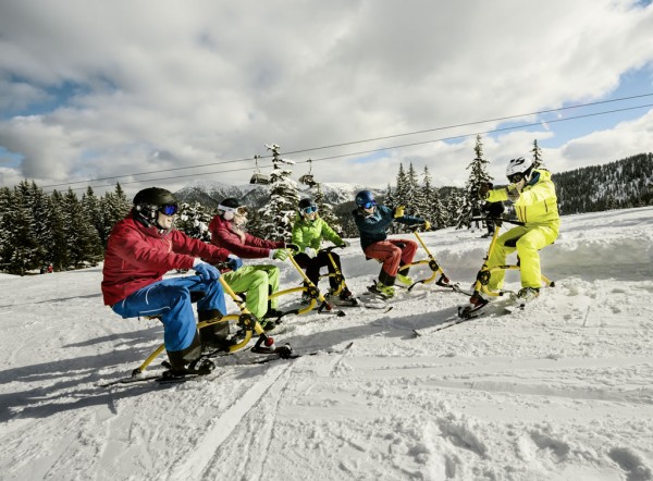 Snowbiken in Flachau © Flachau Tourismus